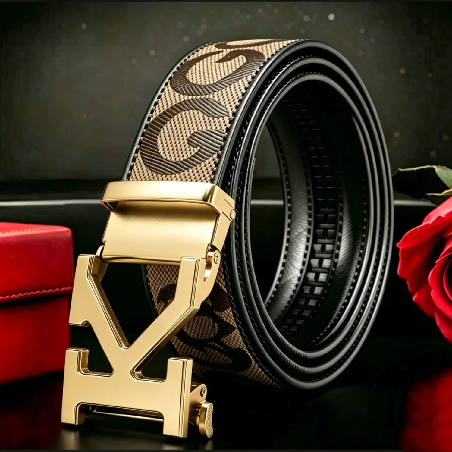 Women'S Eagles Accessories - POYYAS Stilvoller Metallschnallen-Gürtel für Herren und
