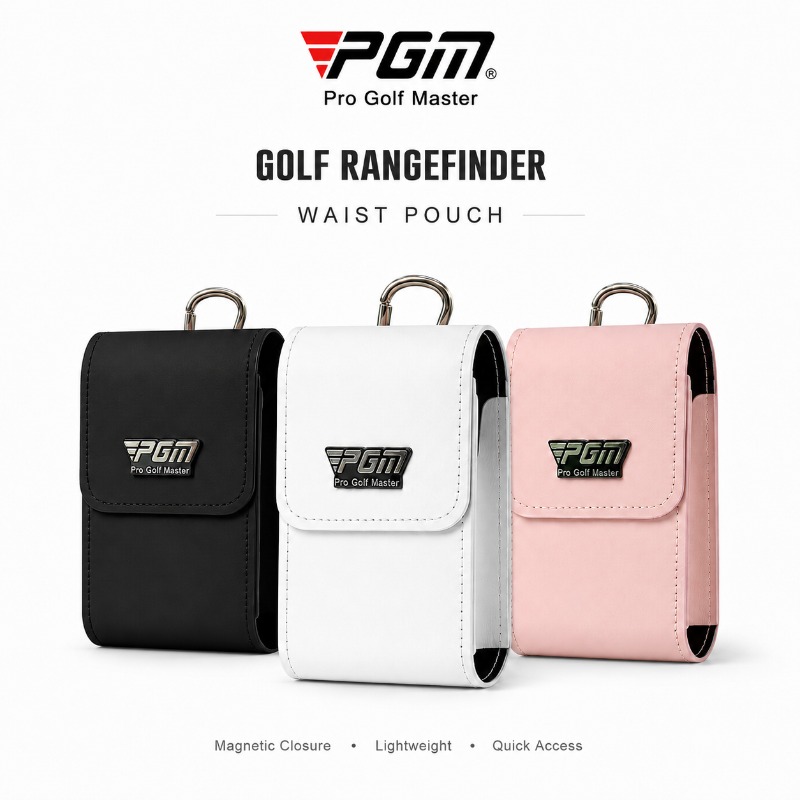 Women Accessories Bag - PGM Magnetische Golf-Hüfttasche, Entfernungsmesser-Etui, zum Aufstecken,