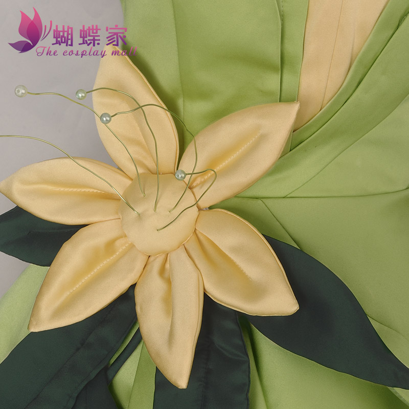 Prinzessin Tiana Kleid Cosplay – Women Accessories Wholesale Bewertung und Preis