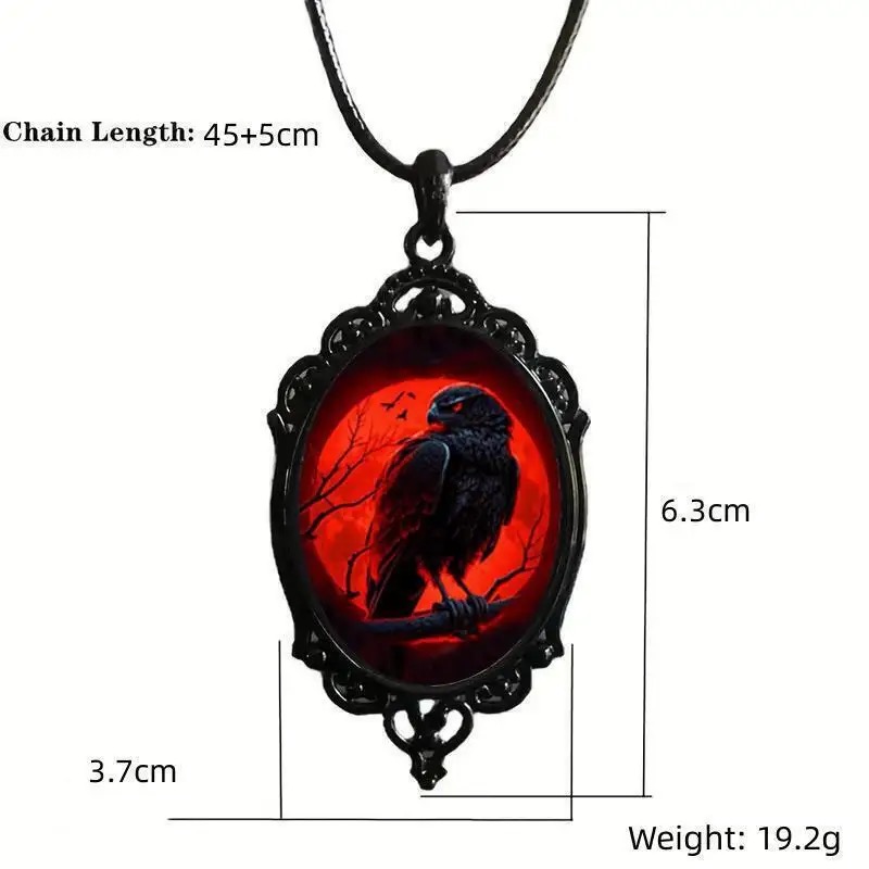 Gothic Vampir Eule Cameo Halsk – Women'S Vampire Accessories Bewertung und Preis