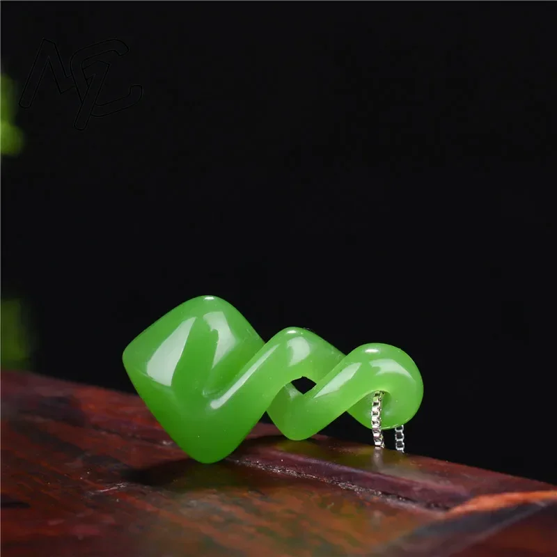 Natürliche Hetian Jade grüne F – Women Accessories Dropshipping Bewertung und Preis