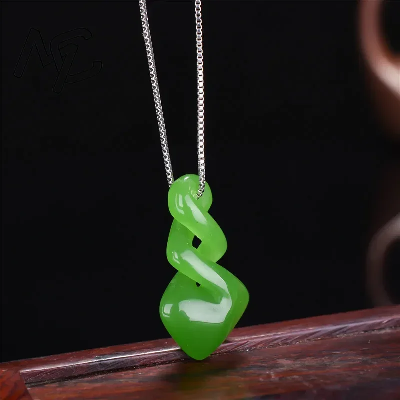 Natürliche Hetian Jade grüne F – Women Accessories Dropshipping Bewertung und Preis