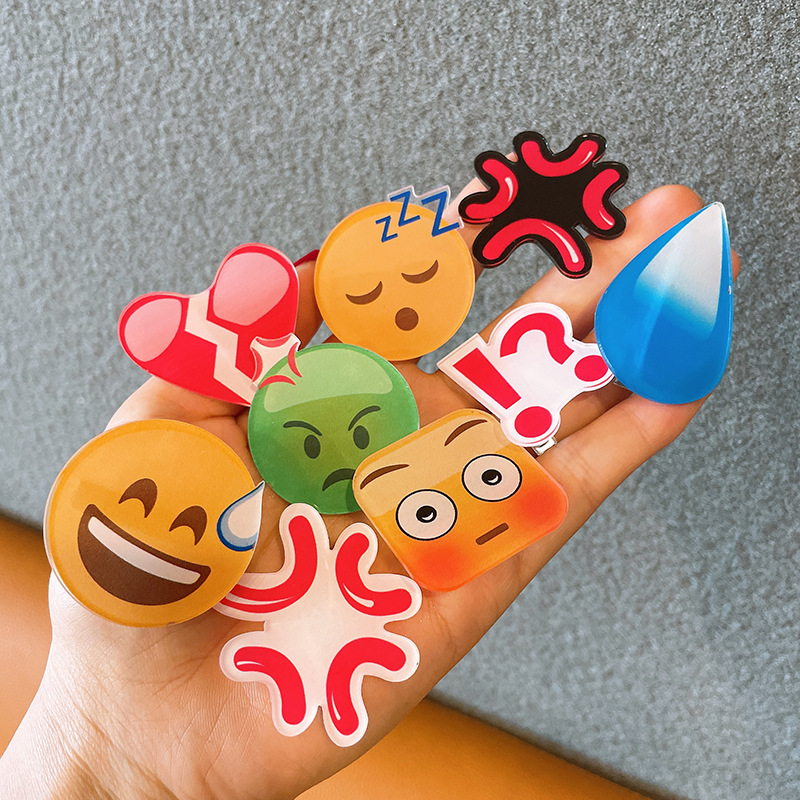 Mode Emojied Haarnadel Speechl – Women Accessories Dropshipping Bewertung und Preis