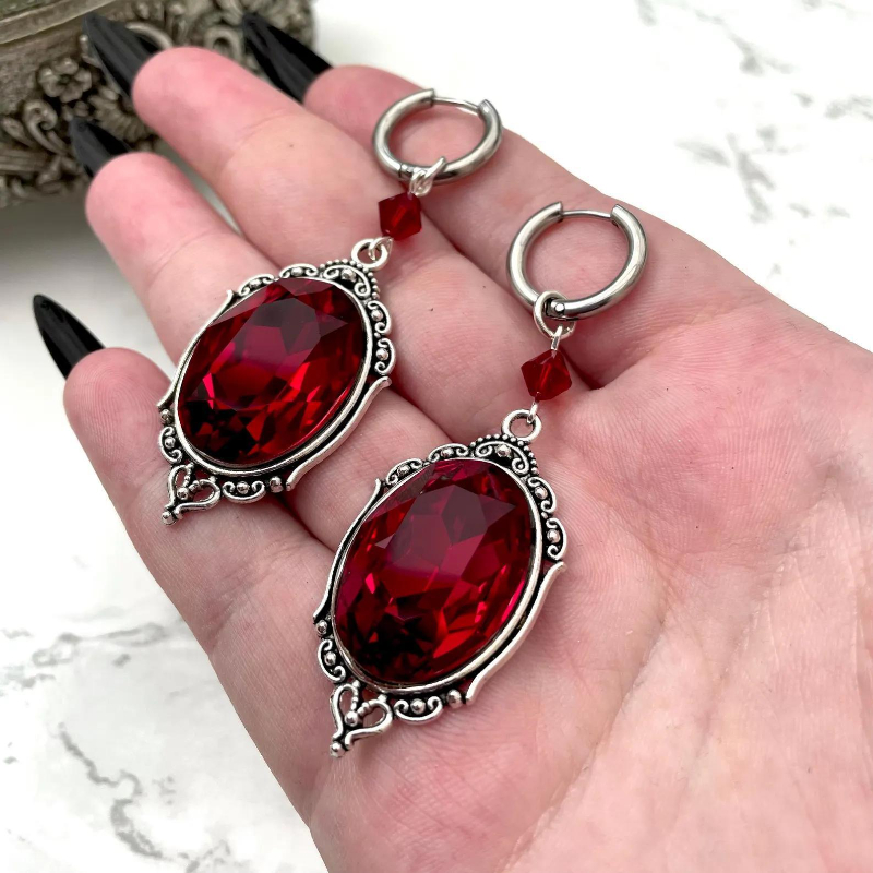 Vampir-Kamee-Ohrringe, Gothic- – Women'S Vampire Accessories Bewertung und Preis
