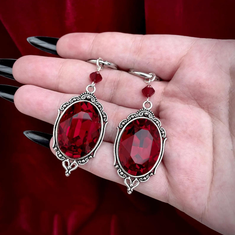 Vampir-Kamee-Ohrringe, Gothic- – Women'S Vampire Accessories Bewertung und Preis