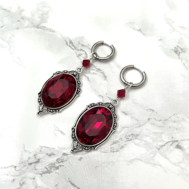 Vampir-Kamee-Ohrringe, Gothic- – Women'S Vampire Accessories Bewertung und Preis