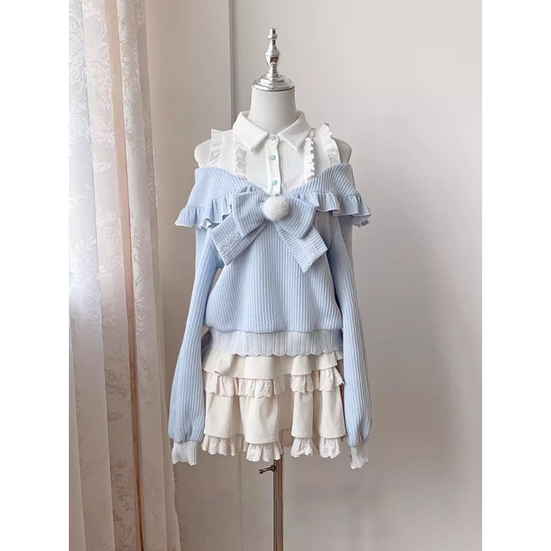 Kawaii Soft Girl Lolita 2-teil – Layered Necklace Set Bewertung und Preis