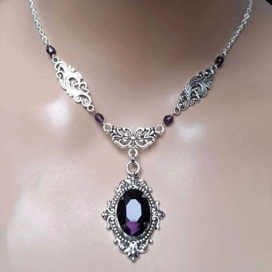 Lila magische Wassertropfen-Ha – Women'S Vampire Accessories Bewertung und Preis