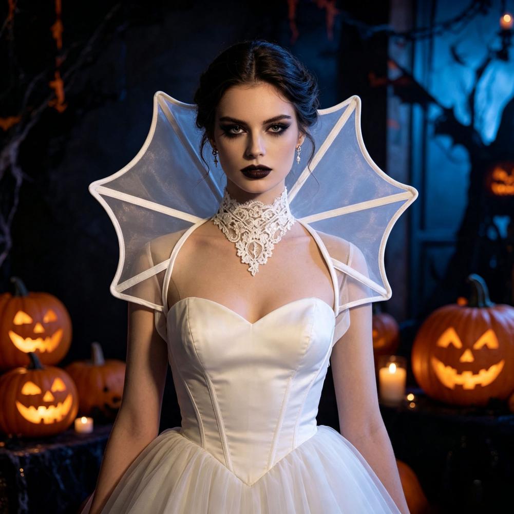 Stand-Up-Vampirkragen, gotisch – Women'S Vampire Accessories Bewertung und Preis