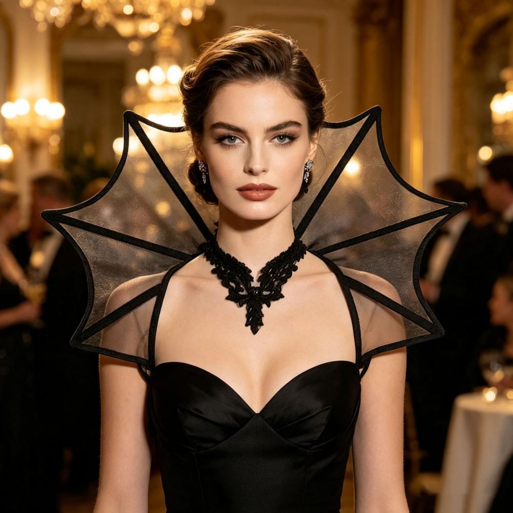 Stand-Up-Vampirkragen, gotisch – Women'S Vampire Accessories Bewertung und Preis