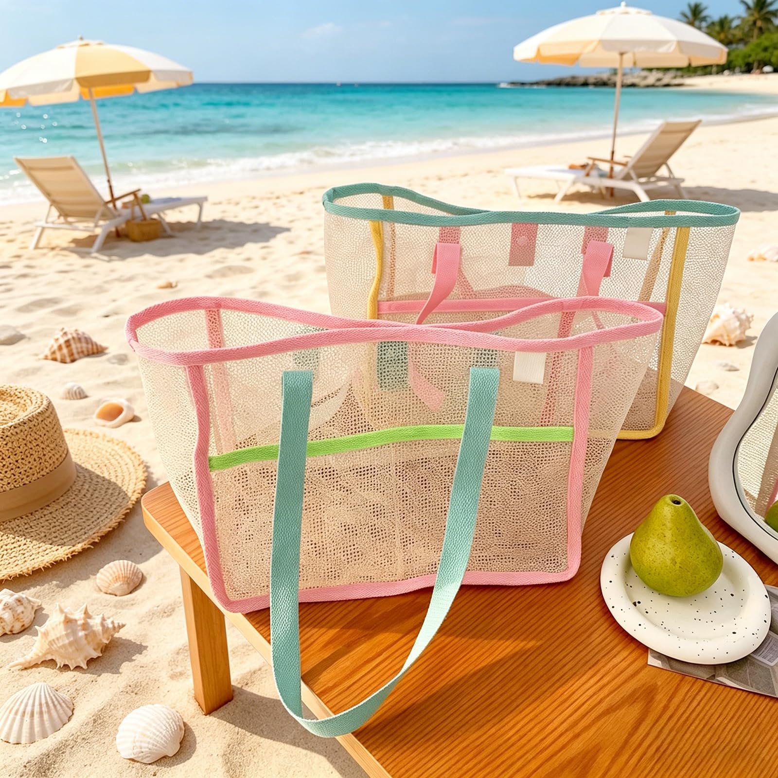 Strandtaschen für Frauen Bunte – Women Accessories Bag Bewertung und Preis