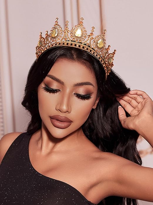 Barock Königin grüne Krone Kri – Women Accessories Dropshipping Bewertung und Preis