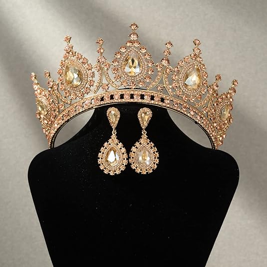 Barock Königin grüne Krone Kri – Women Accessories Dropshipping Bewertung und Preis