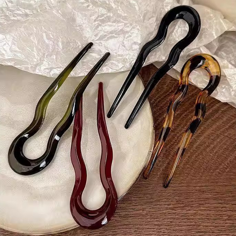 Elegante U-förmige Acryl-Haars – Women Accessories Wholesale Bewertung und Preis
