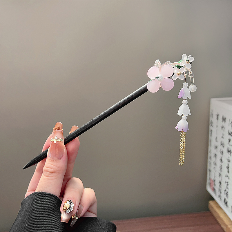 Klassischer Quasten-Haarstab,  – Women Accessories Wholesale Bewertung und Preis